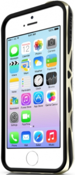Чехол для iPhone 5/5S ITSKINS Venum Reloaded Black Gold Чехол для iPhone 5/5S ITSKINS Venum Reloaded Black Gold